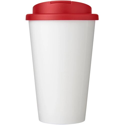 Brite-Americano® 350 ml geïsoleerde beker Wit, Rood Wit/Rood