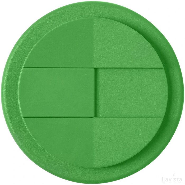 Brite-Americano® 350 ml geïsoleerde beker Wit, Groen Wit/Groen