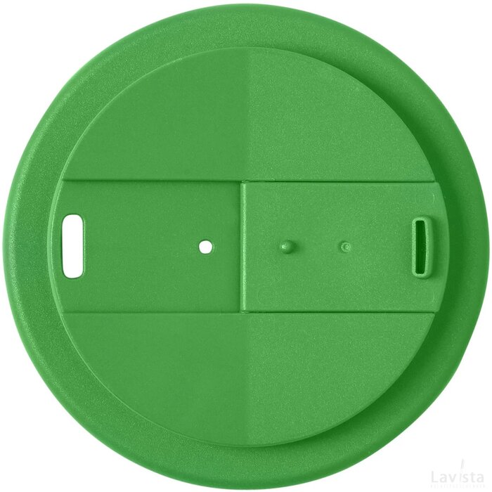 Brite-Americano® 350 ml geïsoleerde beker Wit, Groen Wit/Groen