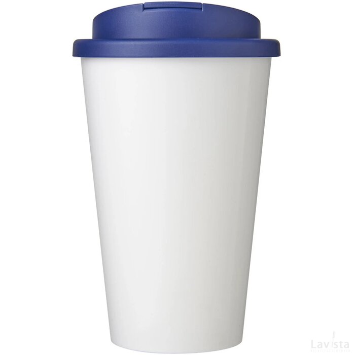 Brite-Americano® 350 ml geïsoleerde beker Wit, Blauw Wit/Blauw
