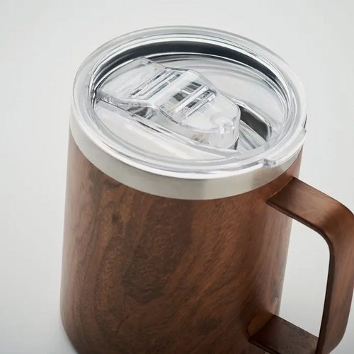 Dubbelwandige beker 300 ml Namib mug bruin