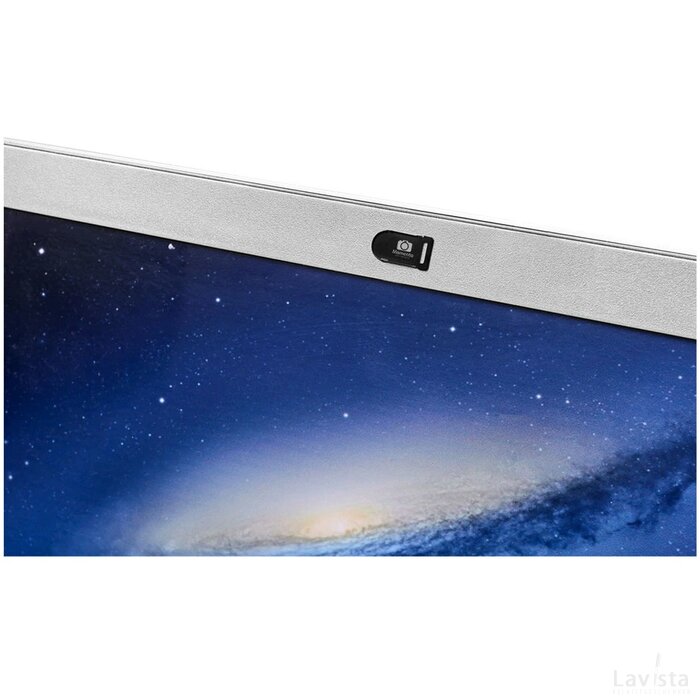 Privy aluminium camerablokker Zwart