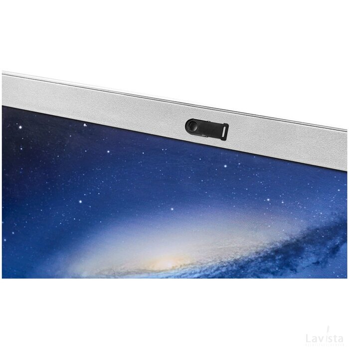 Privy aluminium camerablokker Zwart