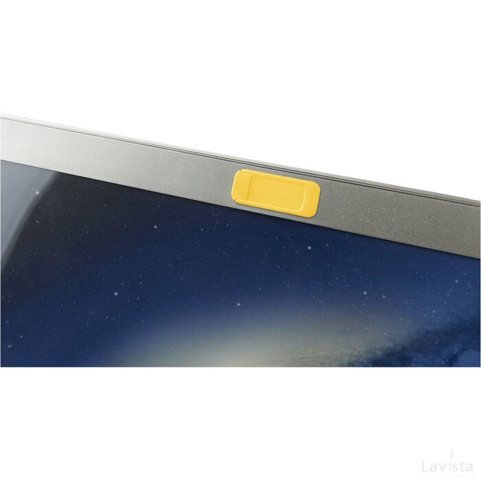 Push privacy camera blokker geel Geel