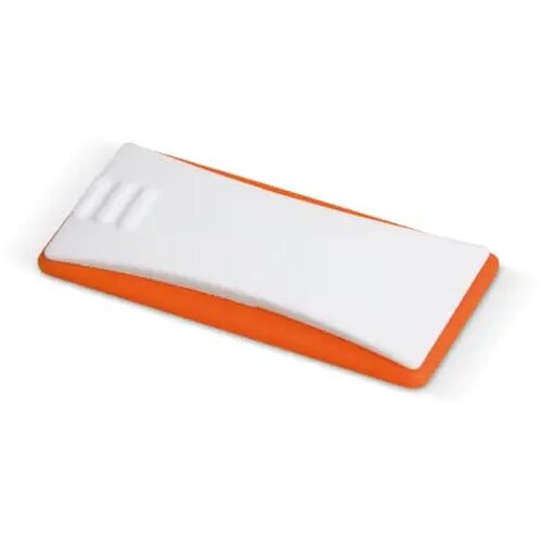 Webcam cover wit / oranje