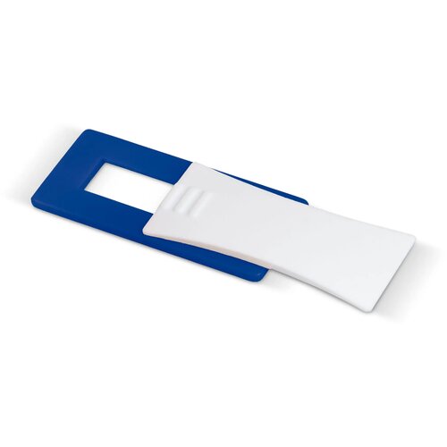 Webcam cover wit / donker blauw