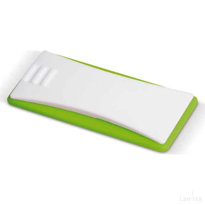 Webcam cover wit / licht groen