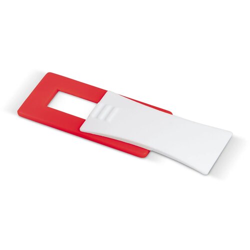 Webcam cover wit / rood