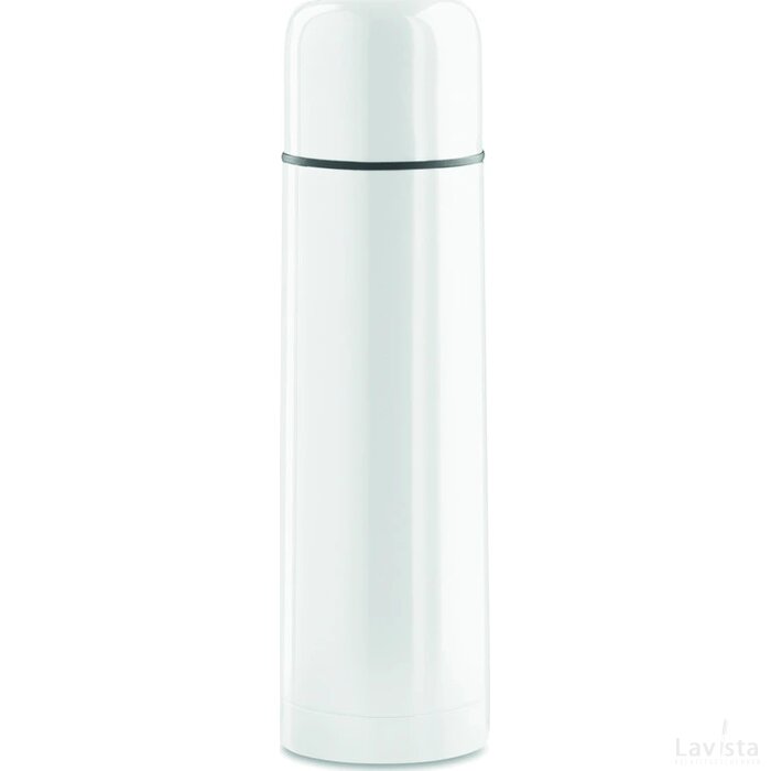 Dubbelwandige drinkfles 500ml Chan wit