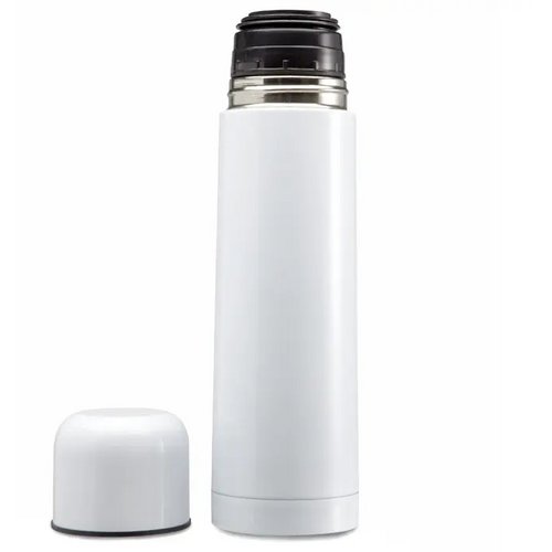 Dubbelwandige drinkfles 500ml Chan wit
