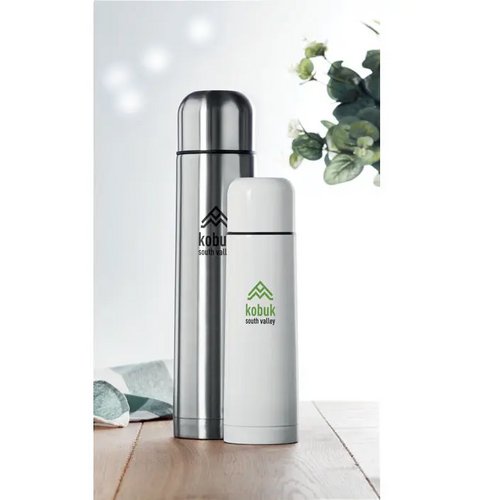 Dubbelwandige drinkfles 500ml Chan wit