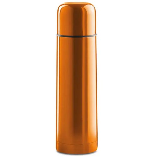 Dubbelwandige drinkfles 500ml Chan oranje