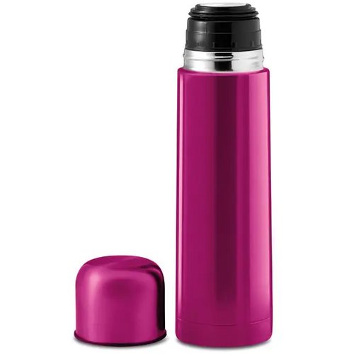Dubbelwandige drinkfles 500ml Chan fuchsia