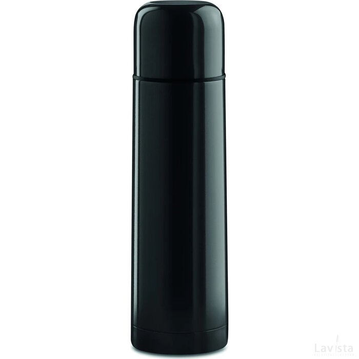 Dubbelwandige drinkfles 500ml Chan zwart