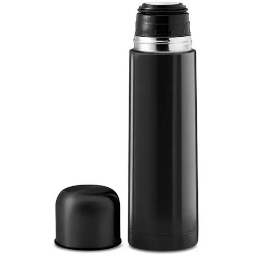 Dubbelwandige drinkfles 500ml Chan zwart