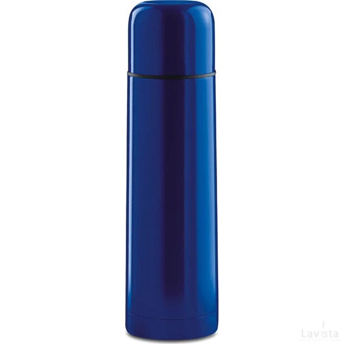 Dubbelwandige drinkfles 500ml Chan blauw