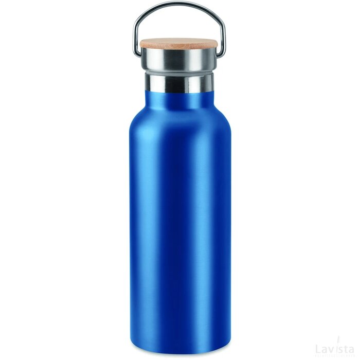 Dubbelwandige fles 500ml Helsinki blauw