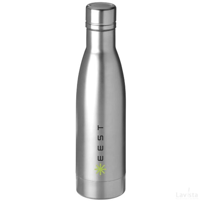 Vasa koper vacuüm geïsoleerde drinkfles Zilver