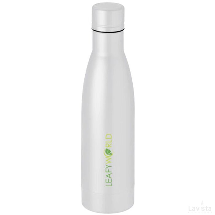 Vasa koper vacuüm geïsoleerde drinkfles Wit