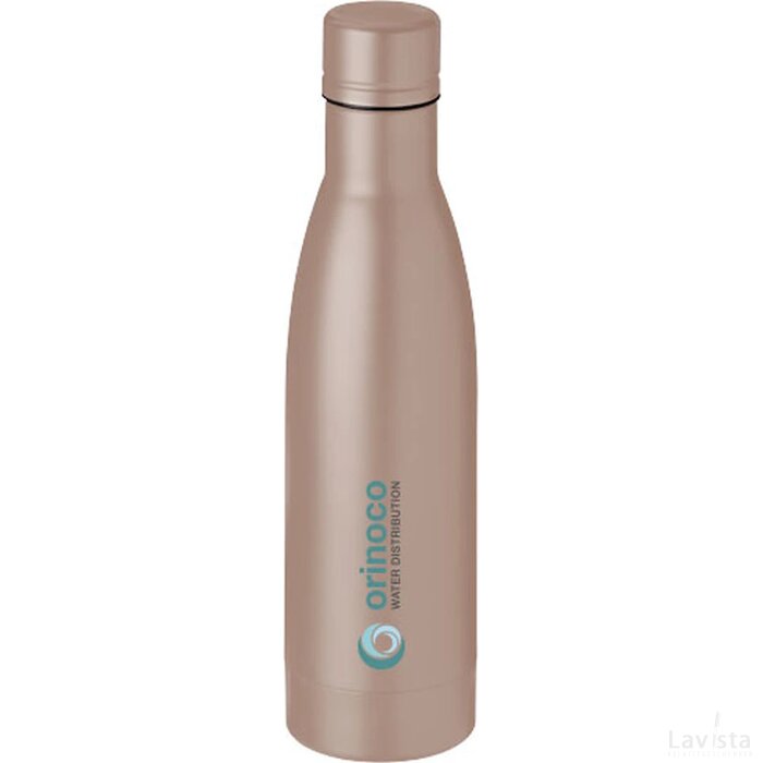 Vasa koper vacuüm geïsoleerde drinkfles Rose Gold Rose goud