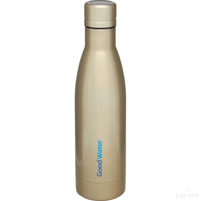 Vasa 500 ml koper vacuüm geïsoleerde drinkfles Goud