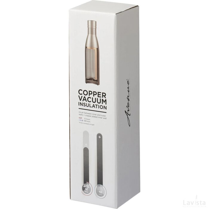 Vasa 500 ml koper vacuüm geïsoleerde drinkfles Goud