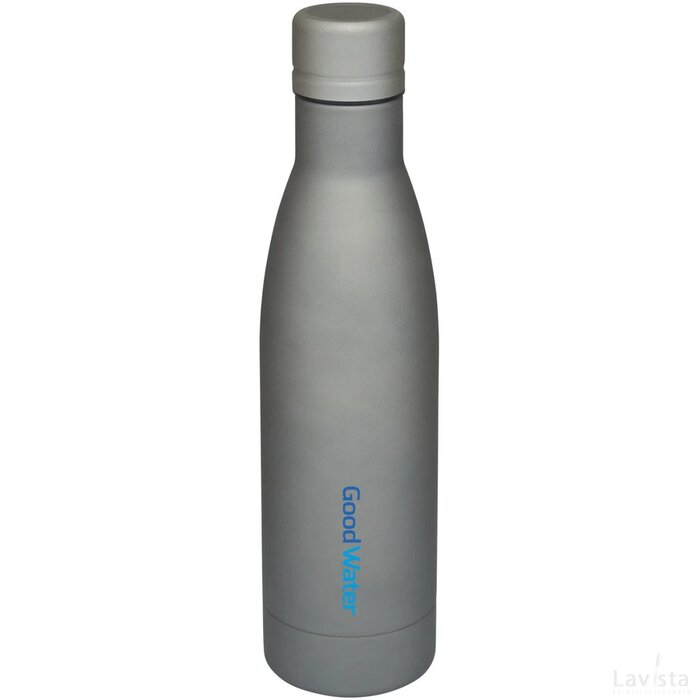 Vasa 500 ml koper vacuüm geïsoleerde drinkfles Grijs