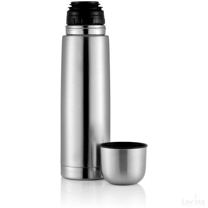 Roestvrijstalen isoleerfles zilver