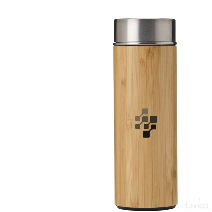 Osaka Bamboe Thermosfles/Thermosbeker Hout