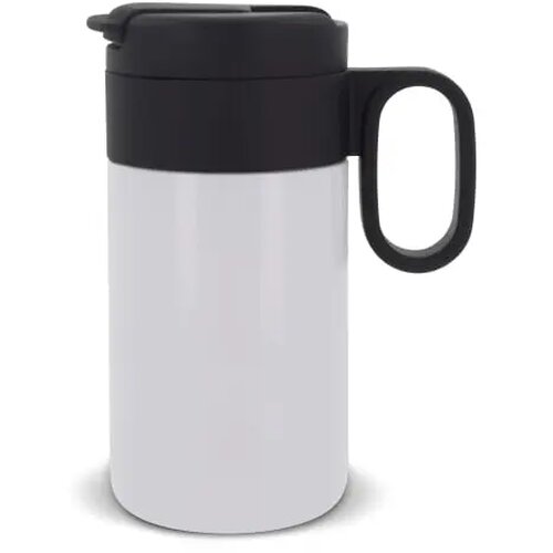 Thermofles Flow met handvat 250ml wit