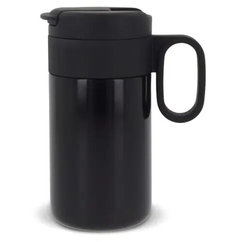 Thermofles Flow met handvat 250ml zwart