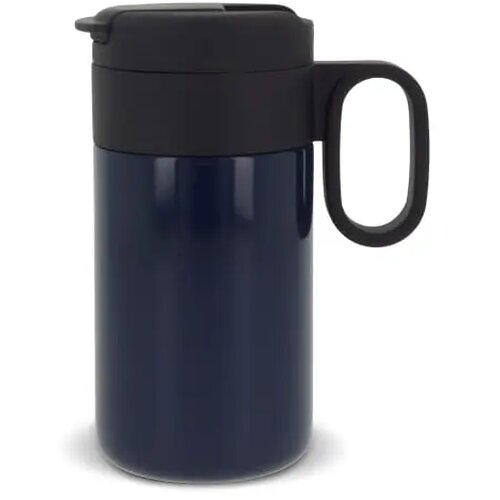 Thermofles Flow met handvat 250ml donker blauw