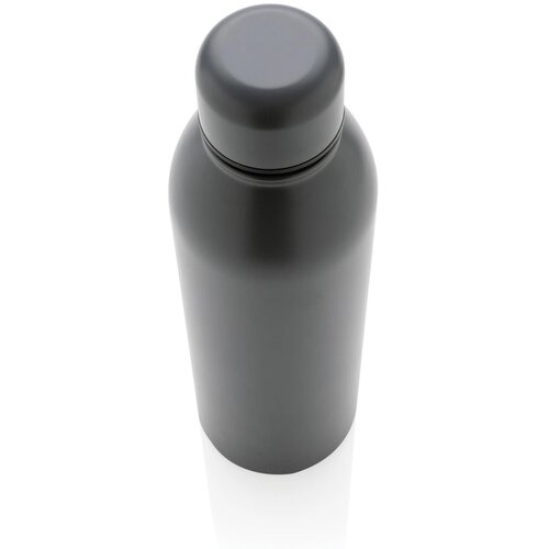 RCS gerecycled roestvrijstalen vacuümfles 500ML antraciet