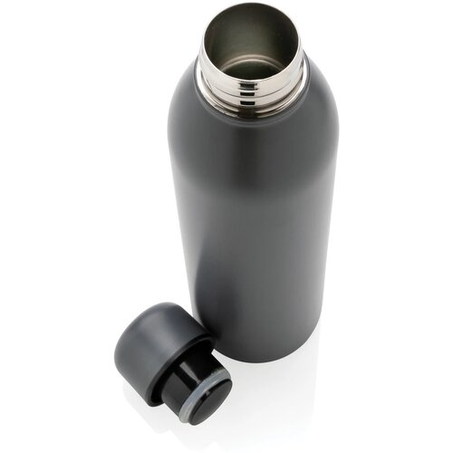 RCS gerecycled roestvrijstalen vacuümfles 500ML antraciet