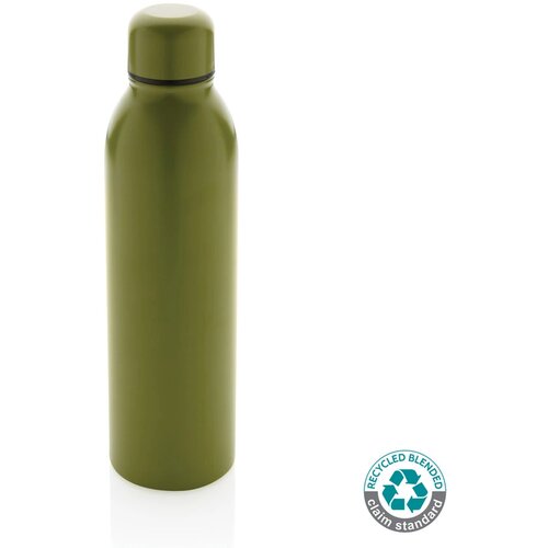 RCS gerecycled roestvrijstalen vacuümfles 500ML groen