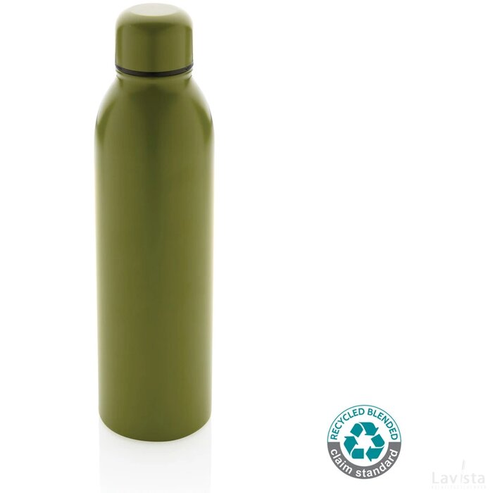RCS gerecycled roestvrijstalen vacuümfles 500ML groen
