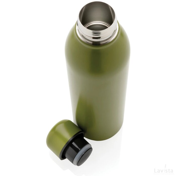 RCS gerecycled roestvrijstalen vacuümfles 500ML groen