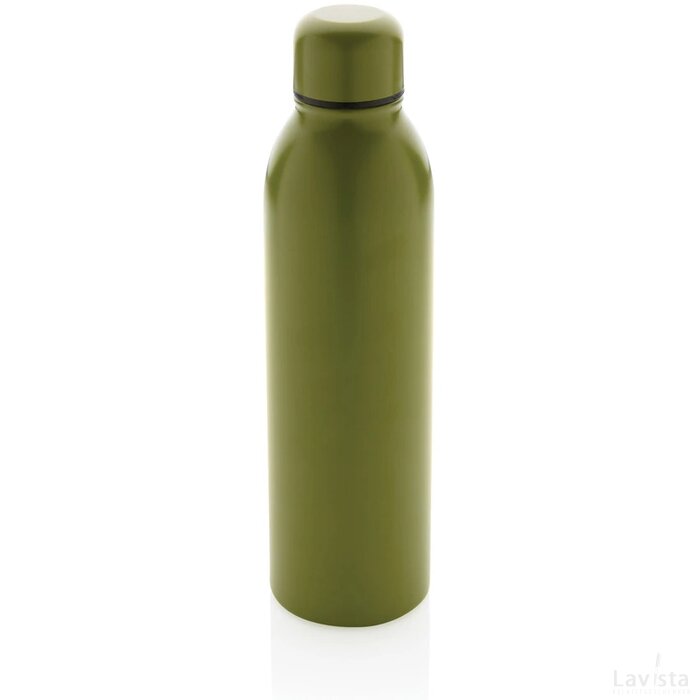 RCS gerecycled roestvrijstalen vacuümfles 500ML groen