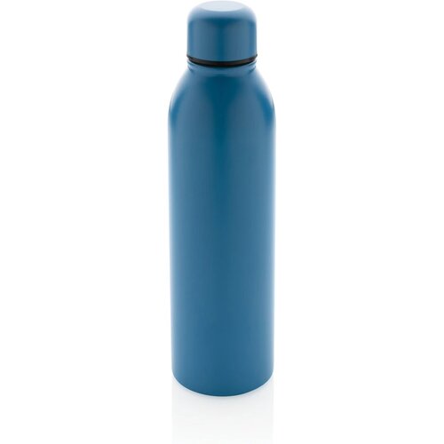 RCS gerecycled roestvrijstalen vacuümfles 500ML blauw