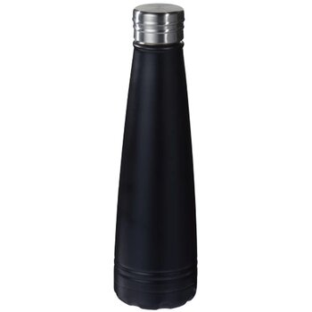 Duke koper vacuüm geïsoleerde drinkfles Zwart