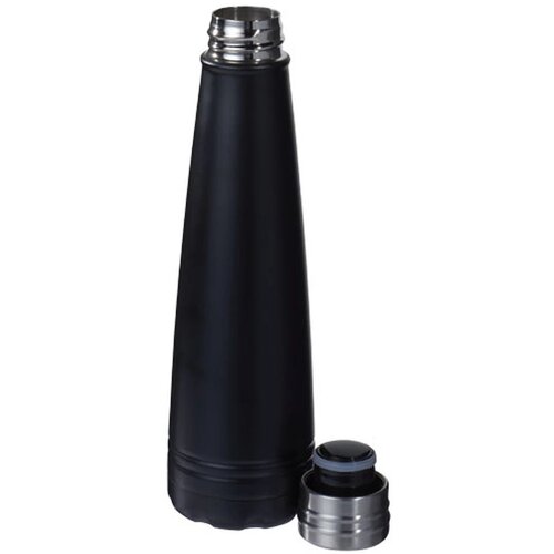 Duke koper vacuüm geïsoleerde drinkfles Zwart