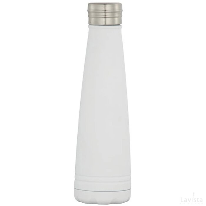 Duke koper vacuüm geïsoleerde drinkfles Wit