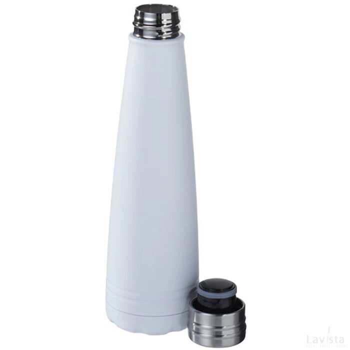Duke koper vacuüm geïsoleerde drinkfles Wit