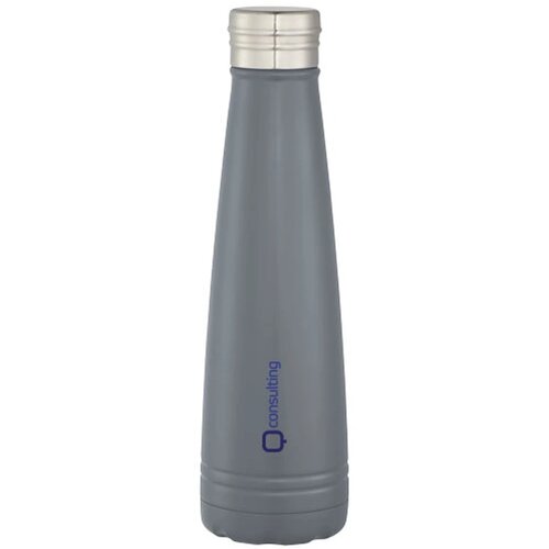 Duke koper vacuüm geïsoleerde drinkfles Grijs