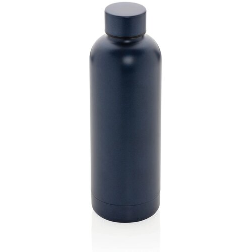 RCS gerecycled roestvrijstalen Impact vacuümfles blauw