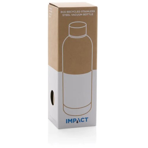 RCS gerecycled roestvrijstalen Impact vacuümfles goudkleurig