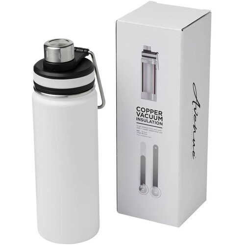 Gessi 590 ml met koper vacuüm geïsoleerde drinkfles Wit