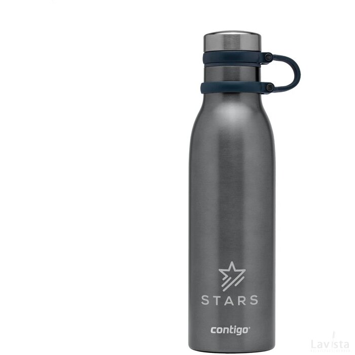 Contigo® Matterhorn Metallic 590 Ml Drinkfles Gunmetal