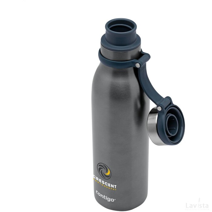 Contigo® Matterhorn Metallic 590 Ml Drinkfles Gunmetal