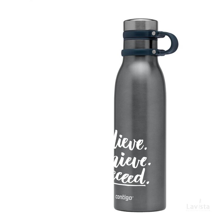 Contigo® Matterhorn Metallic 590 Ml Drinkfles Gunmetal